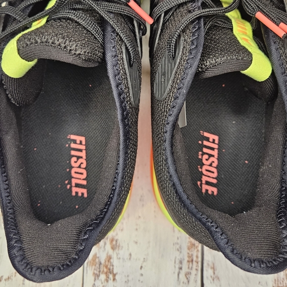 Nike Air Max Sequent 3 / Mens Size 10.5 / Black, Yellow, & Orange - Picture 9 of 11